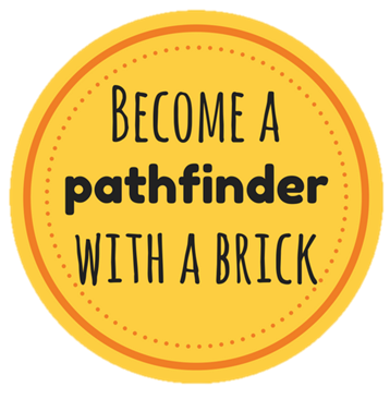 become a pathfinder with a brick