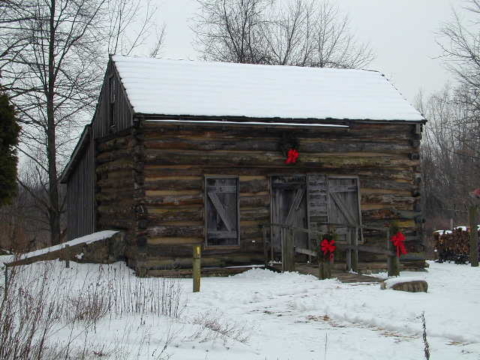 Winter in the Cabin