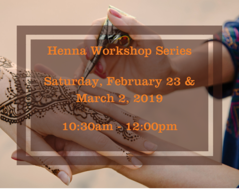 Henna Workshop Series: Part I