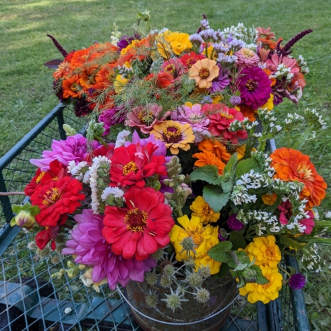 Farm Flower Bouquets