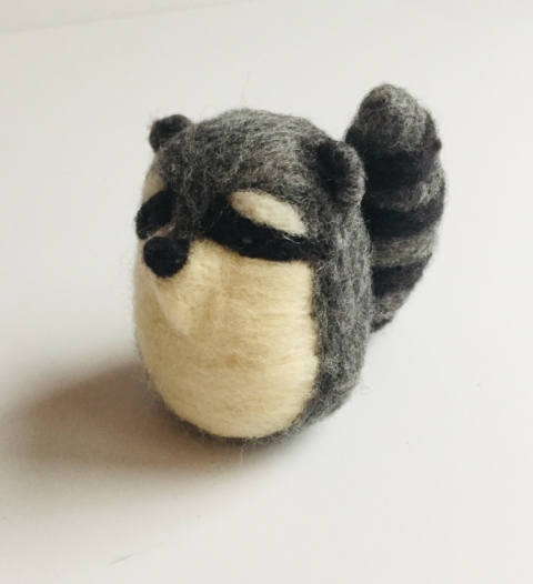 Needle Felted Raccoons with Firefly Studios (PM Session)